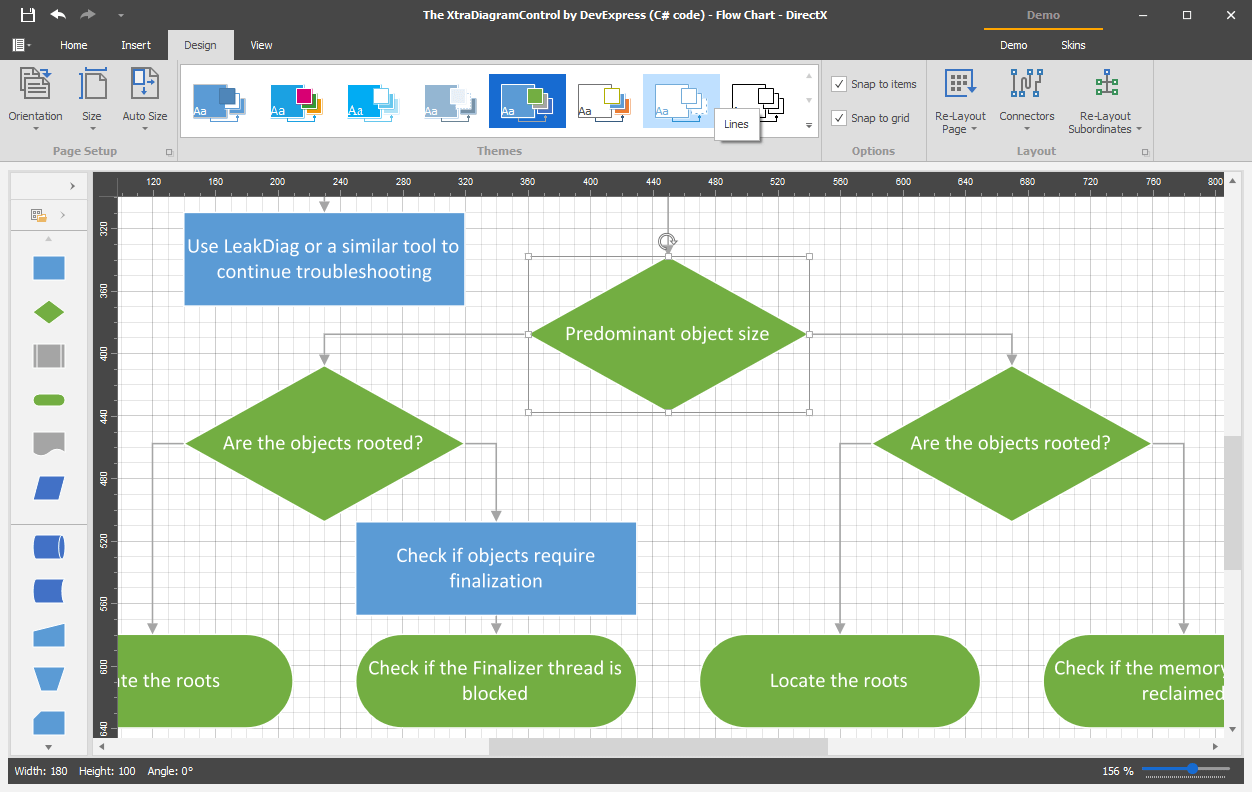 Diagram Control for WinForms